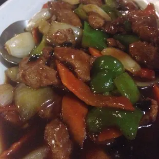 Pepper steak