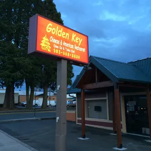 the front of the restaurant