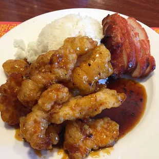 General Tso.    Super crispy