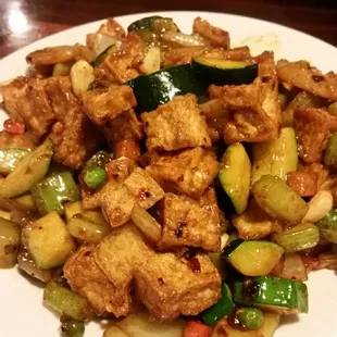 Kung pao tofu