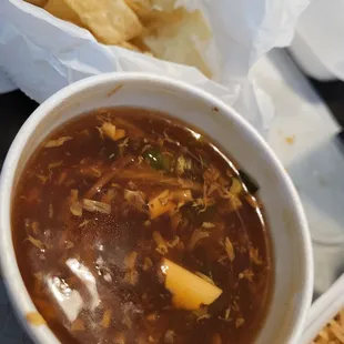 Hot and sour soup