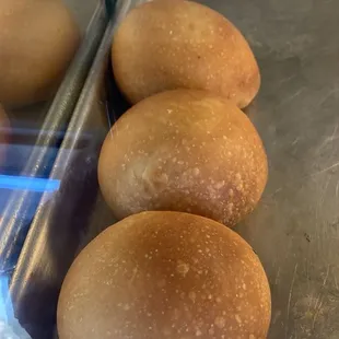 There was three of the ham and cheese sandwiches left but these left for sale. I already had my limit. I'll be back for more next time.