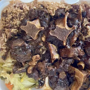 Braised Oxtail Meal