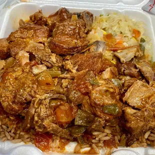 Stew Chicken Meal