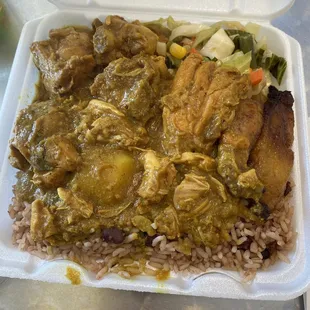 Curry chicken