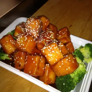 Sesame tofu