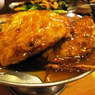 chicken wings and fried chicken, food