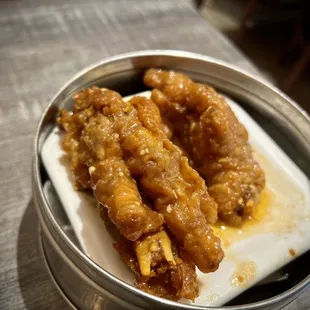 a plate of food
