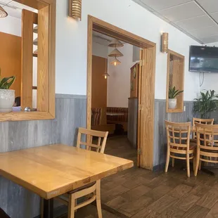 interior, sushi and sashimi