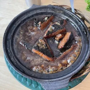 Clay pot Fish