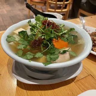 12. Vegetable Combo Soup / Canh Rau Cai