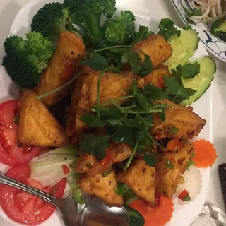 Sp9. Sautéed Jalapeno Tofu / Dau Hu Chien Gion Cay