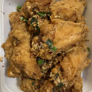 salt and Pepper Chicken Wings