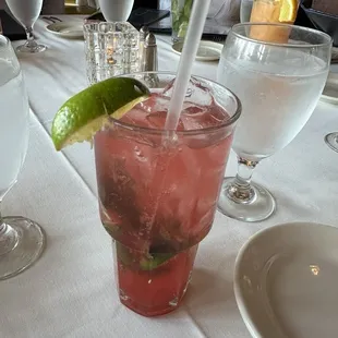 Strawberry mojito
