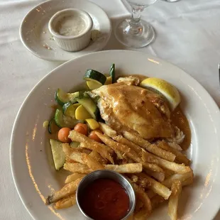 Seafood Stuffed Roughy