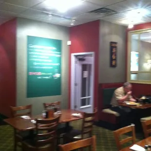 interior, sushi and sashimi