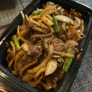 Mongolian beef