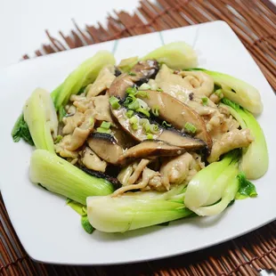 Portabella Mushrooms Chicken