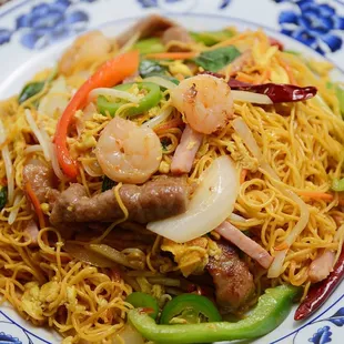 Thai Spicy Chow Mein