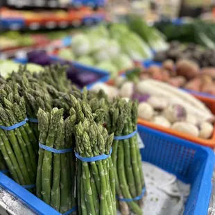 Fresh asparagus