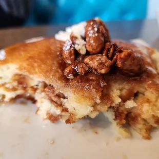 Pancakes with candied pecans A+++