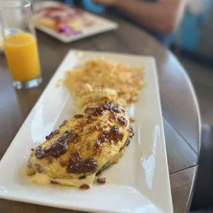 Sweet and savory omelet