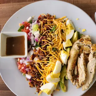 Chef salad is scrumptious!