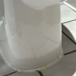 Crusted urine