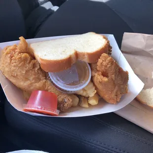 Two piece: thigh and wing