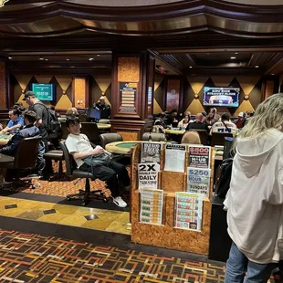 Poker room