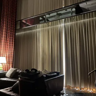 Dining and living area