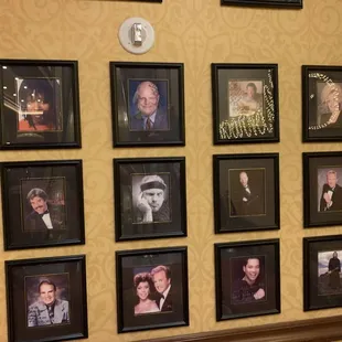 Some of the people who have entertained there.