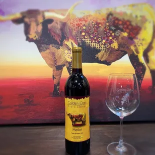 Texas Art in the Bottle
 High Plains Merlot 2020