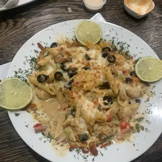 White Seafood Pasta