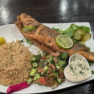 Fried Seabass