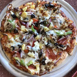 Golden Olive Supreme Pizza