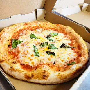 a pizza in a box
