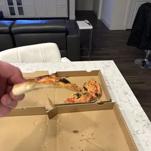 Crispy crust!
