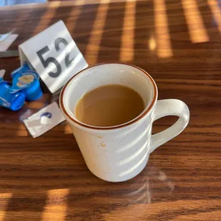 Free refills on coffee.