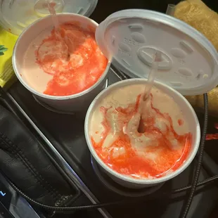 Shakes not even mixed