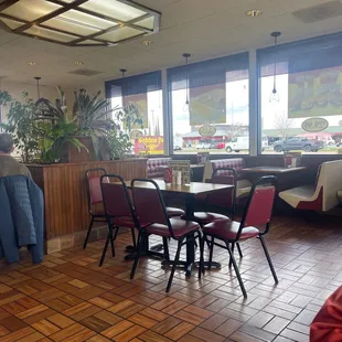 Inside is always nice and clean.