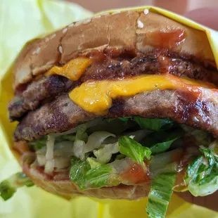 Double cheeseburger 9.99 5/21/24