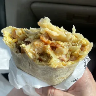 Breakfast burrito