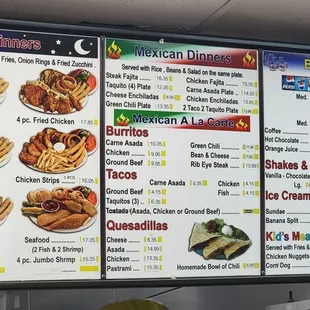 Menu as of 01/24/2025 (3 of 3)