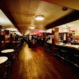 the interior of a restaurant