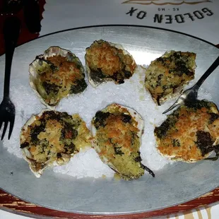 Oysters Rockefeller