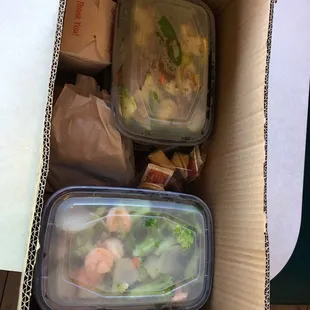 My normal take out and cost between $25-$35  Highly recommend them