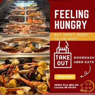 Feeling Hungry but Don&apos;t Want to Go Out? No worries! Order takeout or get it delivered with DoorDash &amp; Uber Eats!
