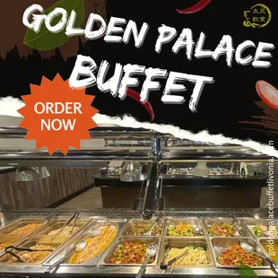 Enjoy a variety of dishes at Golden Palace Buffet - from sushi, fresh seafood, and crisp salads to your favorite hot entrees.
