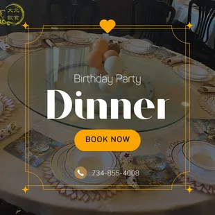 Celebrate Your Special Moments with Us!